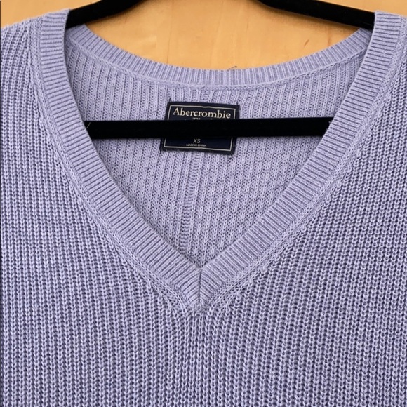 Abercrombie Lavender Sweater - Picture 2 of 2